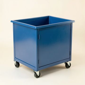 Ash Crossing Empty Rolling Workshop Cart - Blue (synthetic illustration; no displayed measurements)