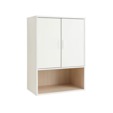Aspen Bridge Wall-Mounted Laundry Cabinet - White