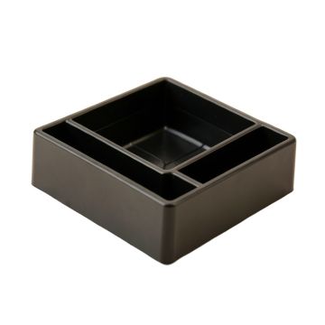 Ridge Bend Empty Pantry Drawer Organizer Insert - Black