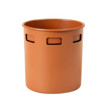 Oak Bridge Closed Garden Compost Bin - Terracotta
