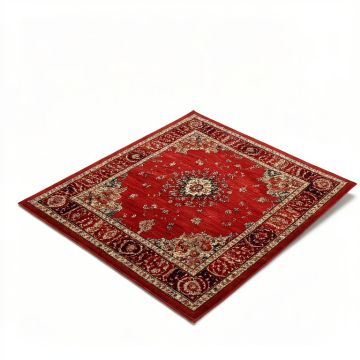 Wemoorland Power Loom Red Area Rug (synthetic illustration; no displayed measurements)