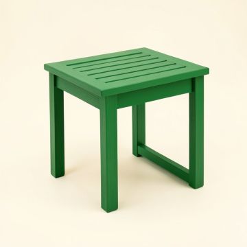 Bay Crest Compact Balcony Table - Green (synthetic illustration; no displayed measurements)