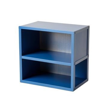 Ash Bend Low Toy Storage Unit - Blue