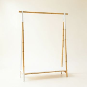 Dawn Brook Empty Garment Rack - White (synthetic illustration; no displayed measurements)