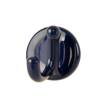 Flint Bend Wall-Mounted Robe Hook - Navy