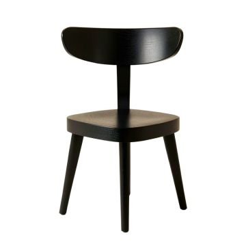 Hazel Crossing Dining Chair - Black