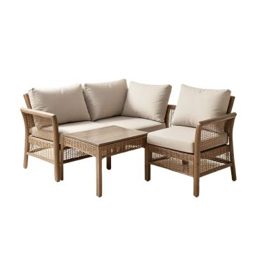 Guay Patio 2 Piece Seating Group With Cushions