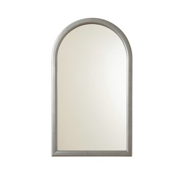Reed Bend Framed Wall Mirror - Gray