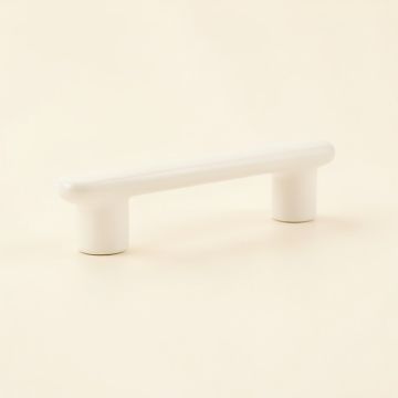 Olive Bridge Cabinet Handle Without Packaging - White (synthetic illustration; no displayed measurements)