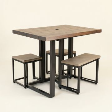 Rochford 7 Piece Bar Height Pub Table Set (synthetic illustration; no displayed measurements)