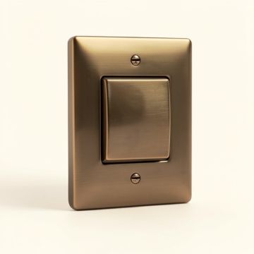 New York 1-Gang Toggle Light Switch Wall Plate (synthetic illustration; no displayed measurements)