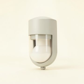 Baumeister 1 -Bulb Outdoor Bulkhead Light (synthetic illustration; no displayed measurements)