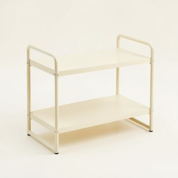 Harbor Arc Empty Countertop Canister Rack - Cream (synthetic illustration; no displayed measurements)