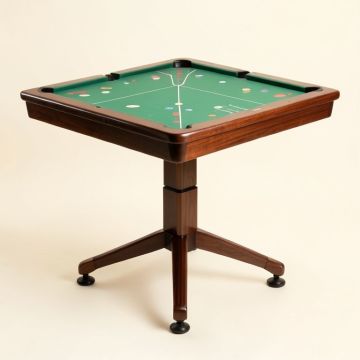 Tryho Automatic Mahjong 39 '' 4 - Player Card Table (synthetic illustration; no displayed measurements)