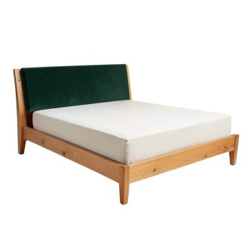 Bernan Upholstered Low Profile Platform Bed