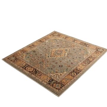 My Texas House Saltillo Natural Indoor/Outdoor Area Rug (synthetic illustration; no displayed measurements)