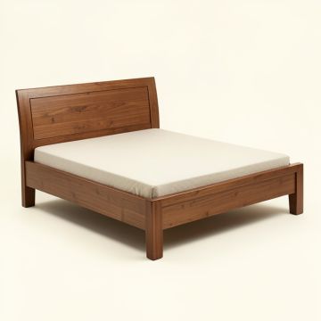 Ralphio Solid Wood Bed (synthetic illustration; no displayed measurements)