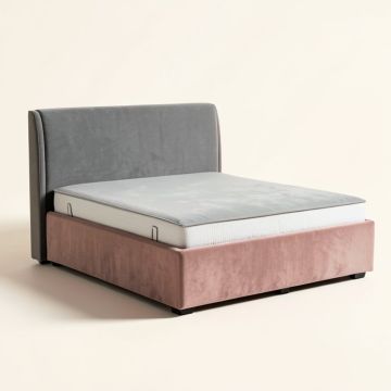 Madison Upholstered Low Profile Platform Bed (synthetic illustration; no displayed measurements)