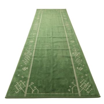 Fern Bluff Narrow Runner Rug - Green