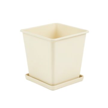 Ash Branch Empty Planter - Ivory