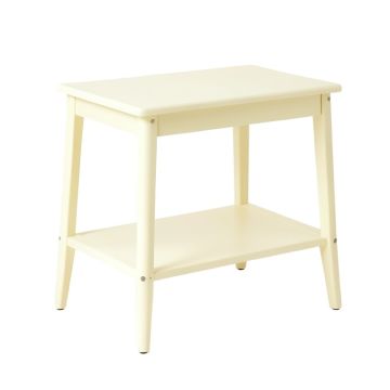 Shore Arc Side Table - Ivory