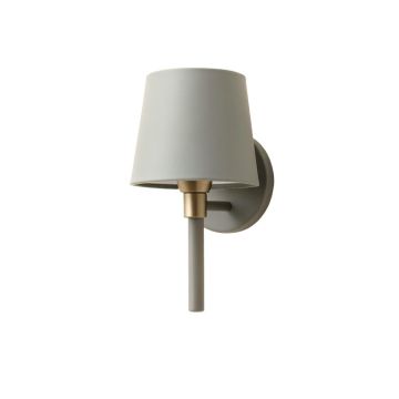 Glen Brook Wall Sconce Mounted On A Plain Wall - Gray (synthetic illustration; no displayed measurements)