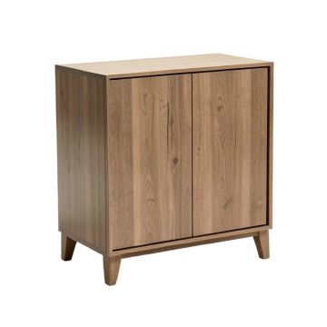Glenni 2 Door Square Accent Cabinet
