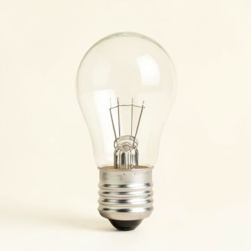 Chere 40 Watt , T6 Incandescent Dimmable Light Bulb , E12/Candelabra (synthetic illustration; no displayed measurements)