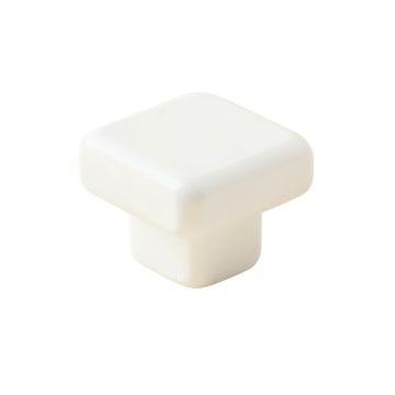 Vale Arc Cabinet Knob Without Packaging - White (synthetic illustration; no displayed measurements)