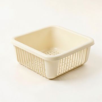River Bluff Empty Under-Desk Cable Tray - Cream (synthetic illustration; no displayed measurements)