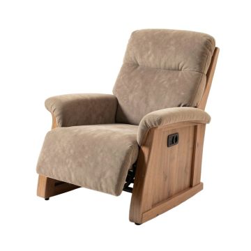 Anarosa 33.4 '' Wide Power Lift Assist Standard Recliner With Massager