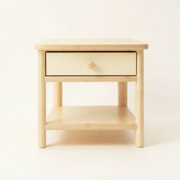 Meadow Field Nightstand - Cream (synthetic illustration; no displayed measurements)