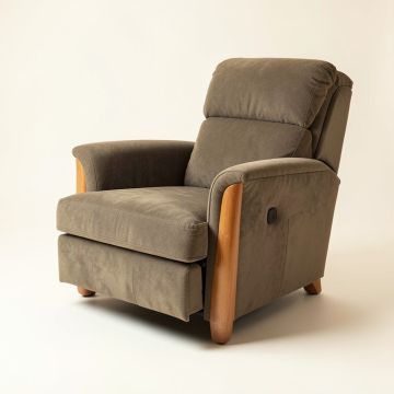 Velocity 38 '' Wide Power Standard Recliner (synthetic illustration; no displayed measurements)