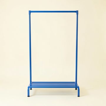 Laurel Bluff Empty Garment Rack - Blue (synthetic illustration; no displayed measurements)
