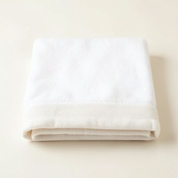 Holly Crest Bath Towel - White (synthetic illustration; no displayed measurements)