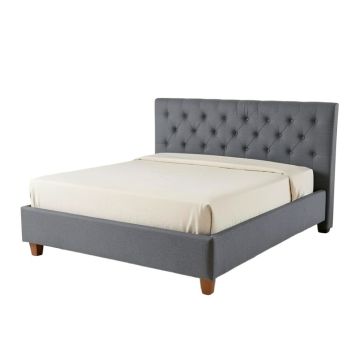 Pinheiro Tufted Upholstered Platform Bed