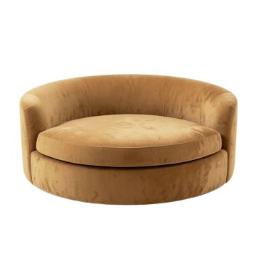 Josie 88 '' Round Arm Sofa Bed