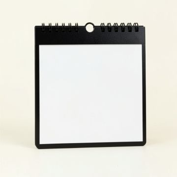 Black/White Monthly Calendar Memo Dry Erase Board (synthetic illustration; no displayed measurements)