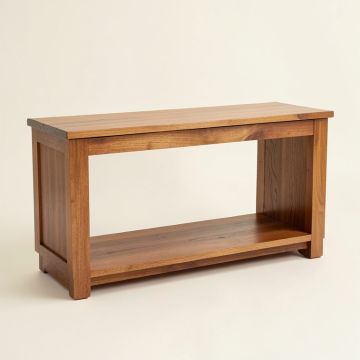 Archambault 45.3 '' Solid Wood Console Table (synthetic illustration; no displayed measurements)