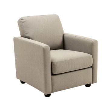 Muhsin Stacking Arm Chair (synthetic illustration; no displayed measurements)