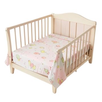 Donaway Happy Enchanted Birds 5 Piece Baby Girl Nursery Crib Bedding Set