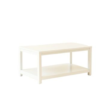 Hill Bend Narrow Outdoor Storage Bench - White