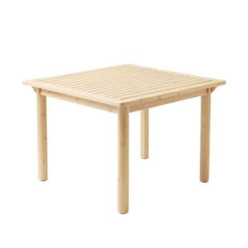 Alder Brook Patio Table - Ivory