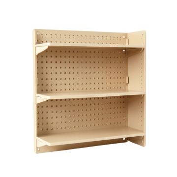 Sage Dale Empty Wall-Mounted Tool Organizer Panel - Beige