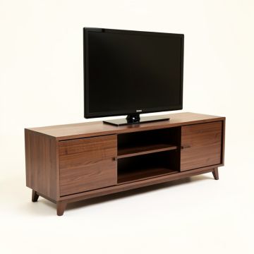 Tylor Solid Wood Entertainment Center For Tvs Up To 28 '' (synthetic illustration; no displayed measurements)