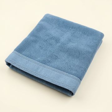 Cliff Falls Bath Towel - Blue (synthetic illustration; no displayed measurements)