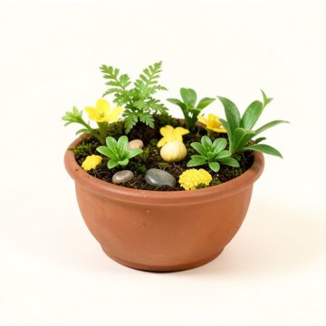 Rideau Planter Fairy Garden (synthetic illustration; no displayed measurements)