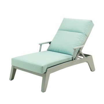 Germin 85 '' Long Reclining Single Chaise With Cushions