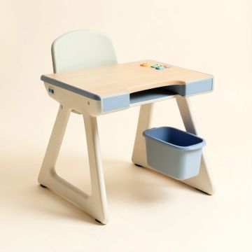 Kids Chair Desk With Storage Bin (synthetic illustration; no displayed measurements)
