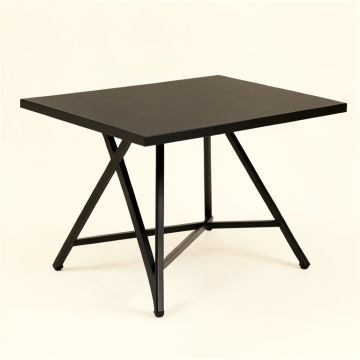 Fern Dell Patio Table - Black (synthetic illustration; no displayed measurements)